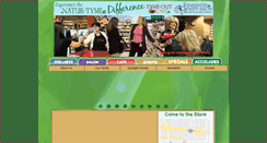 Desktop Screenshot of natur-tyme.com